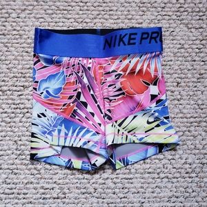 nike pro tropical shorts